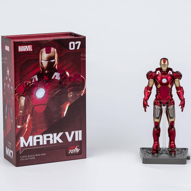 Disney Mô Hình Nhân Vật iron man mk1 mk2 mk3 mk4 mk5 mk6 mk7 Trong Phim avengers
