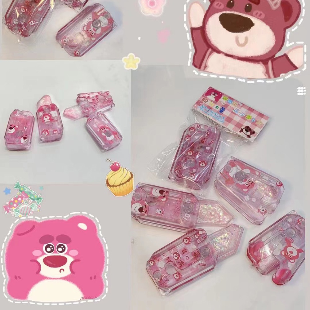 Dao Gấp 3d Hình Gấu Dâu Tây / sanrio Có Thể Gập Lại Cho Trẻ Em