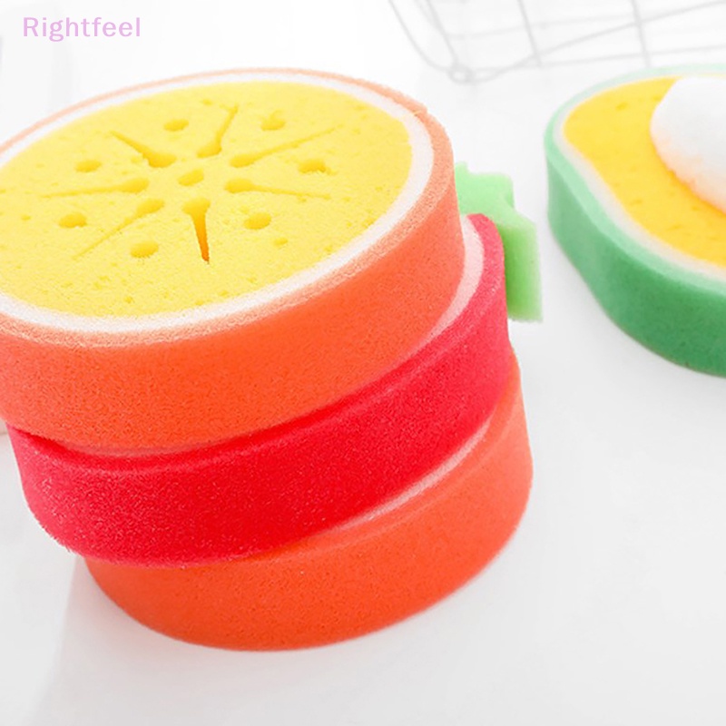 Mút Rửa Chén Dày Dặn Hình Trái Cây Sáng Tạo Tiện Dụng Cho Nhà Bếp Mới