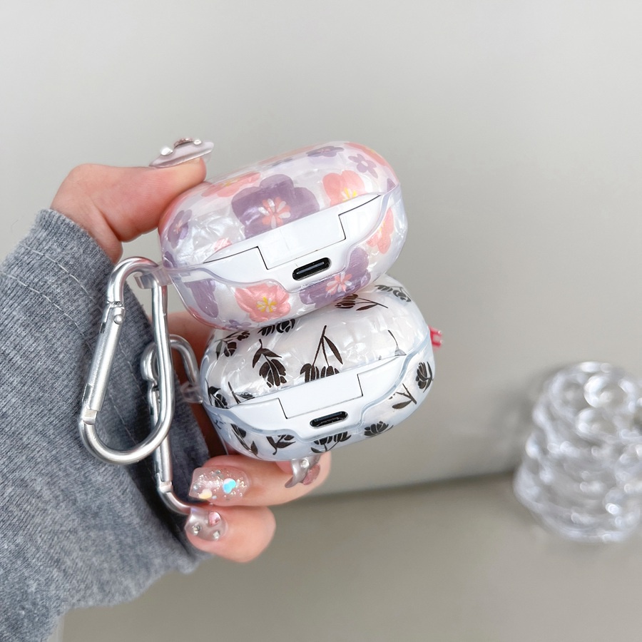 Sang Trọng Vỏ Bảo Vệ Hộp Sạc Tai Nghe samsung galaxy buds live / buds 2 pro / buds pro Bằng Chất Liệu Silicon