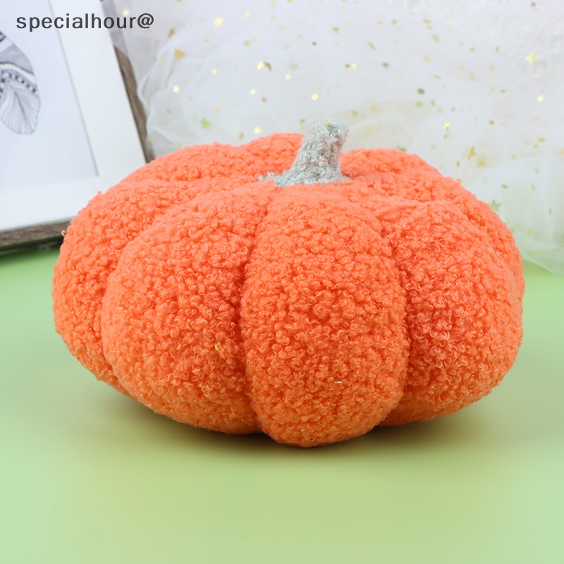 Gối Nhồi Bông Đặc Biệt Hình Quả Bí Ngô Vui Nhộn 20cm Trang Trí halloween Mới