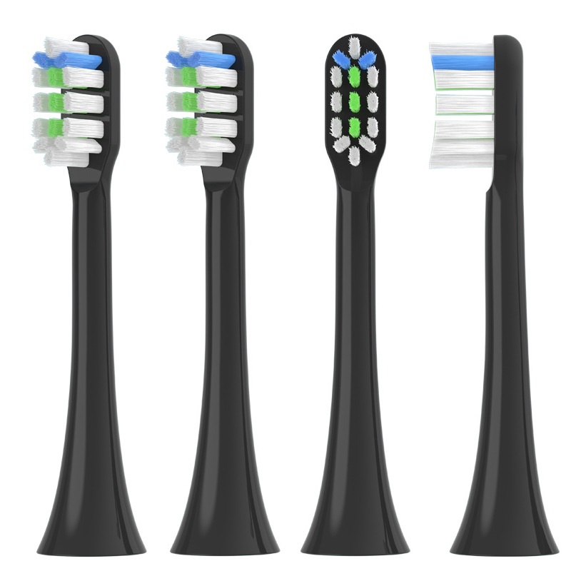 Set 4 Đầu Bàn Chải Thay Thế Cho Bàn Chải Đánh Răng Điện soocas v1 / x1 / x3 / x5 / x3u / x3pro / v1 / v2 sonic
