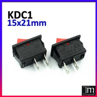 Công Tắc KCD1-11-2P 21x15mm
