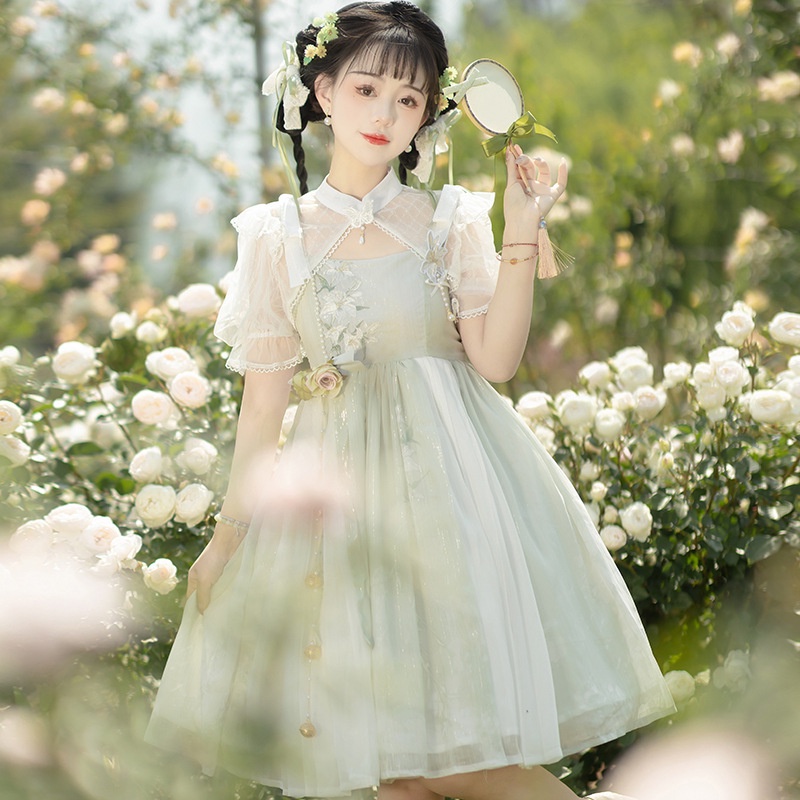 Đầm lolita Phong Cách Thời Trang Trung Hoa Dễ Thương Xinh Xắn 6743