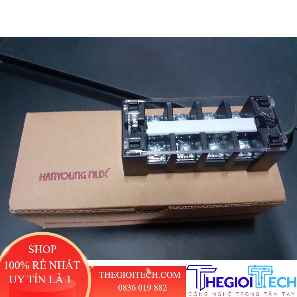 Domino - cầu đấu điện - 4P: 20A, 30A, 60A, 100A Hanyoung Nux