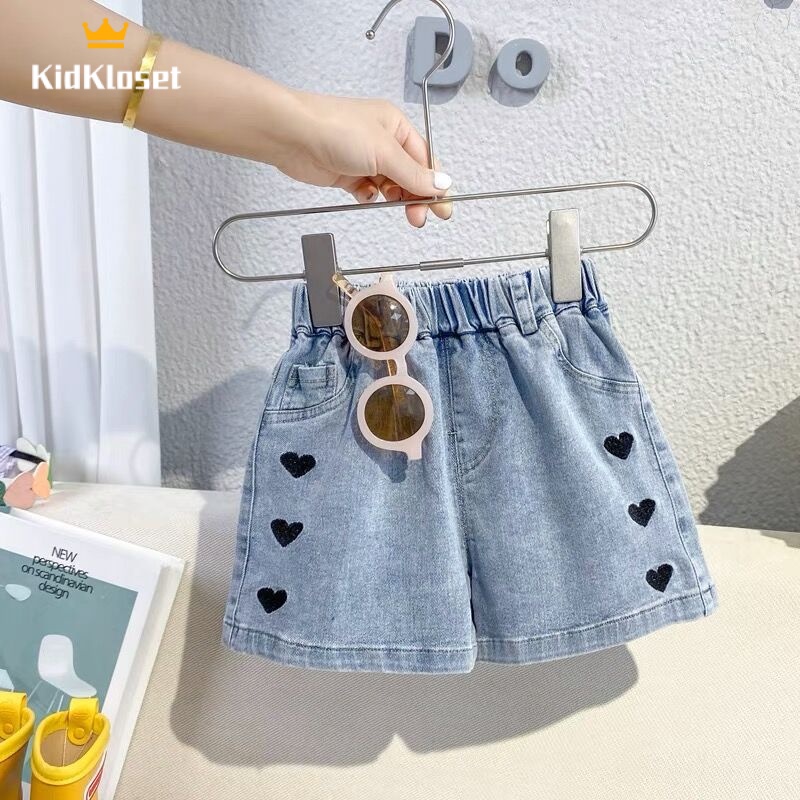 KidKloset quần jean  bé gái quần bò bé gái Vải chất lượng cao Thời trang 2023 NEW STYLE P93Q0G 38Z230923