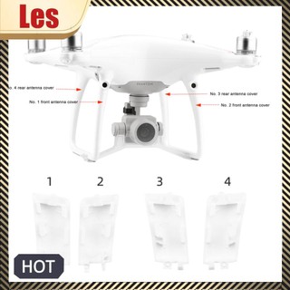Bộ 4 món ăng ten và nắp đậy cho dji phantom 4 pro / vs.vn [hàng có sẵn)
