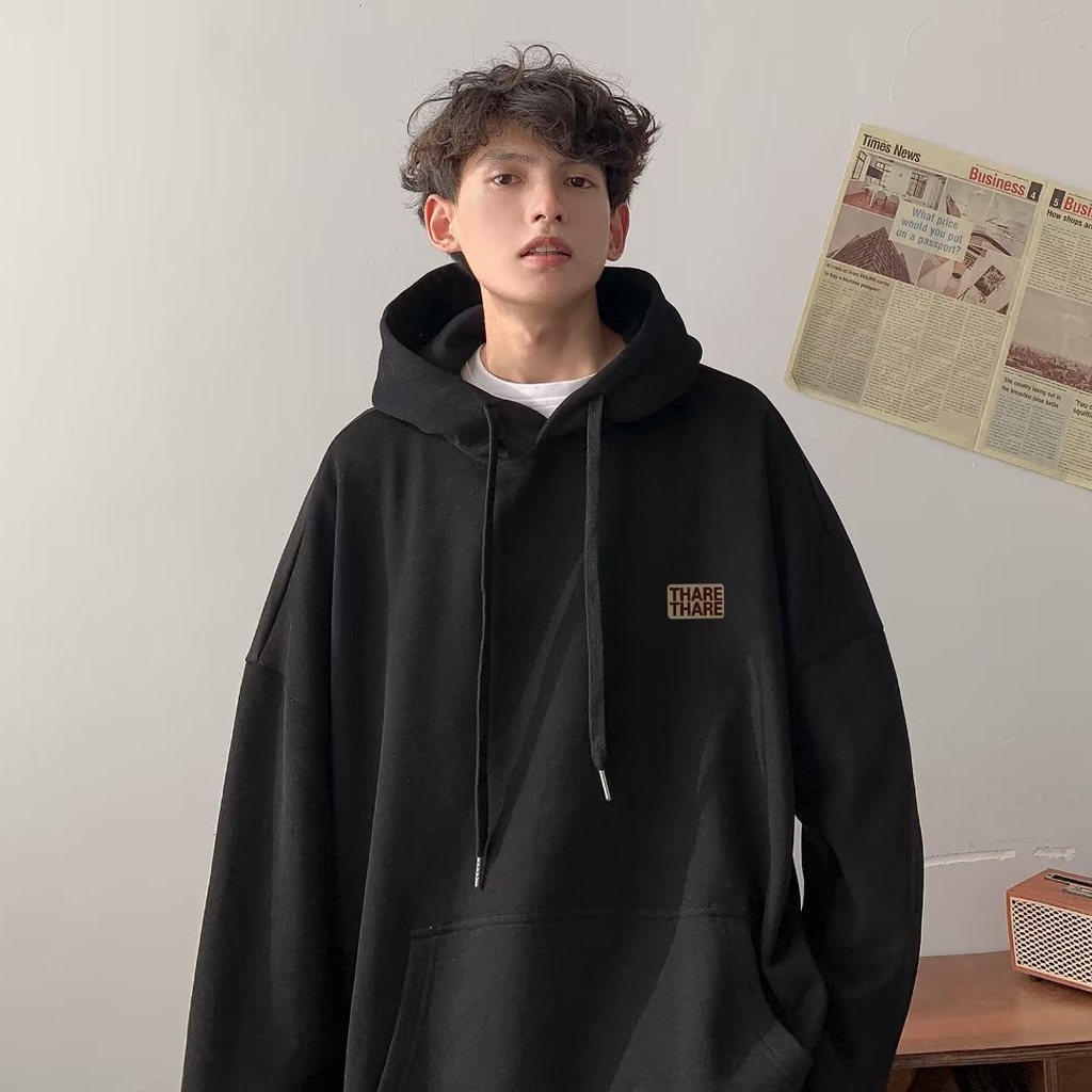 Áo hoodie cotton Nhung Dày Tay Dài In Chữ Màu Tím Phong Cách Mỹ Thời Trang Cho Cặp Đôi M-5XL