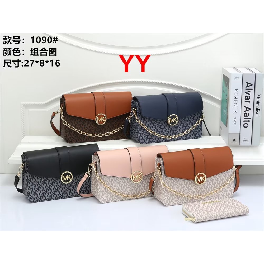 Michael kors Túi Da Đeo Chéo Thể Thao Thời Trang Cho Nam Nữ