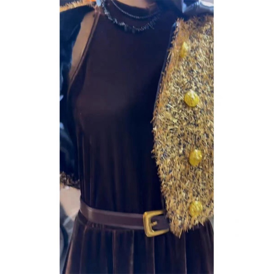 Bộ Áo Khoác Vest Tay Dài + Đầm Thời Trang Mùa Thu 2023 Mới Mẻ Thanh Lịch Cho Nữ