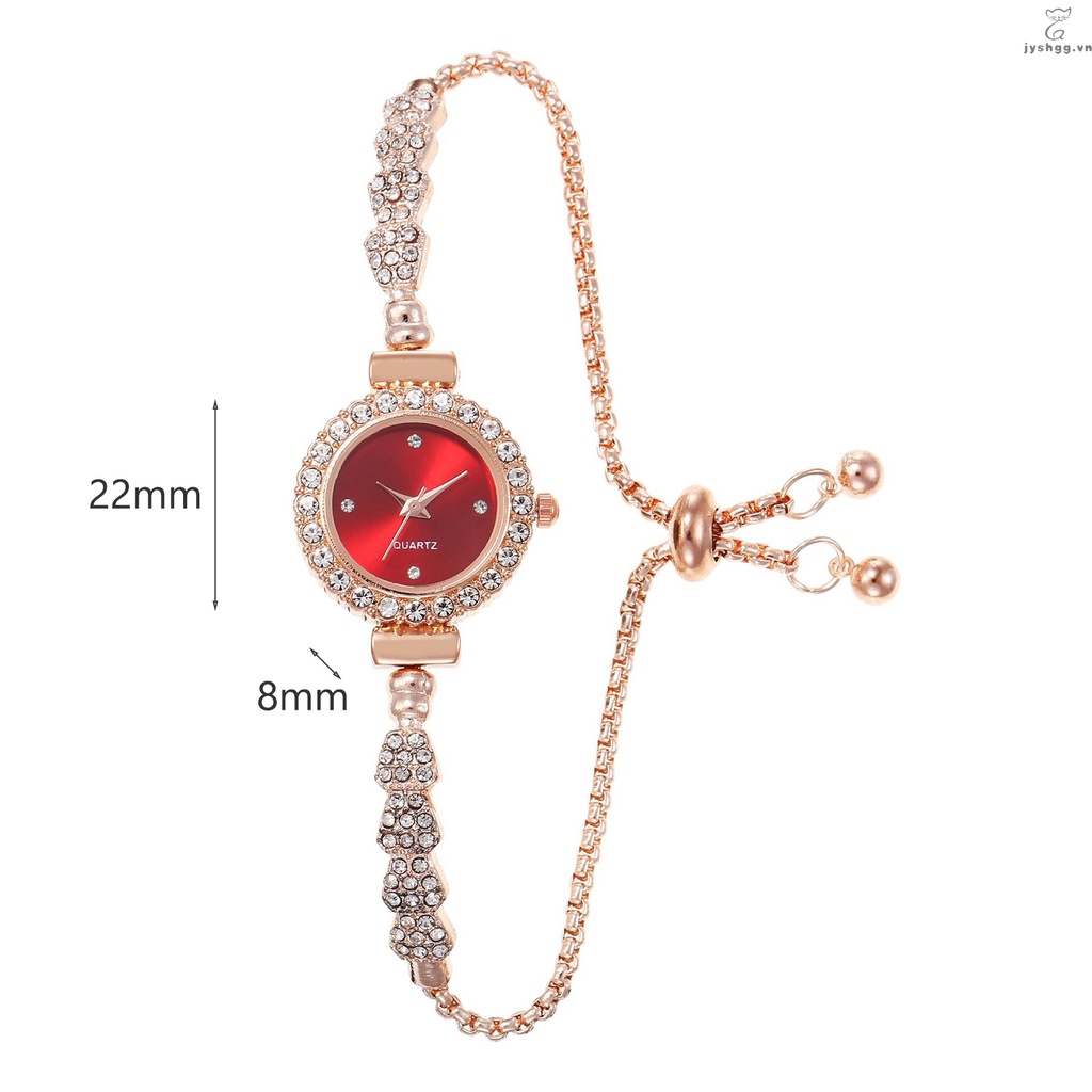 Đồng Hồ ĐíNh Đá LấP LáNh Sang TrọNg Cho Nữ