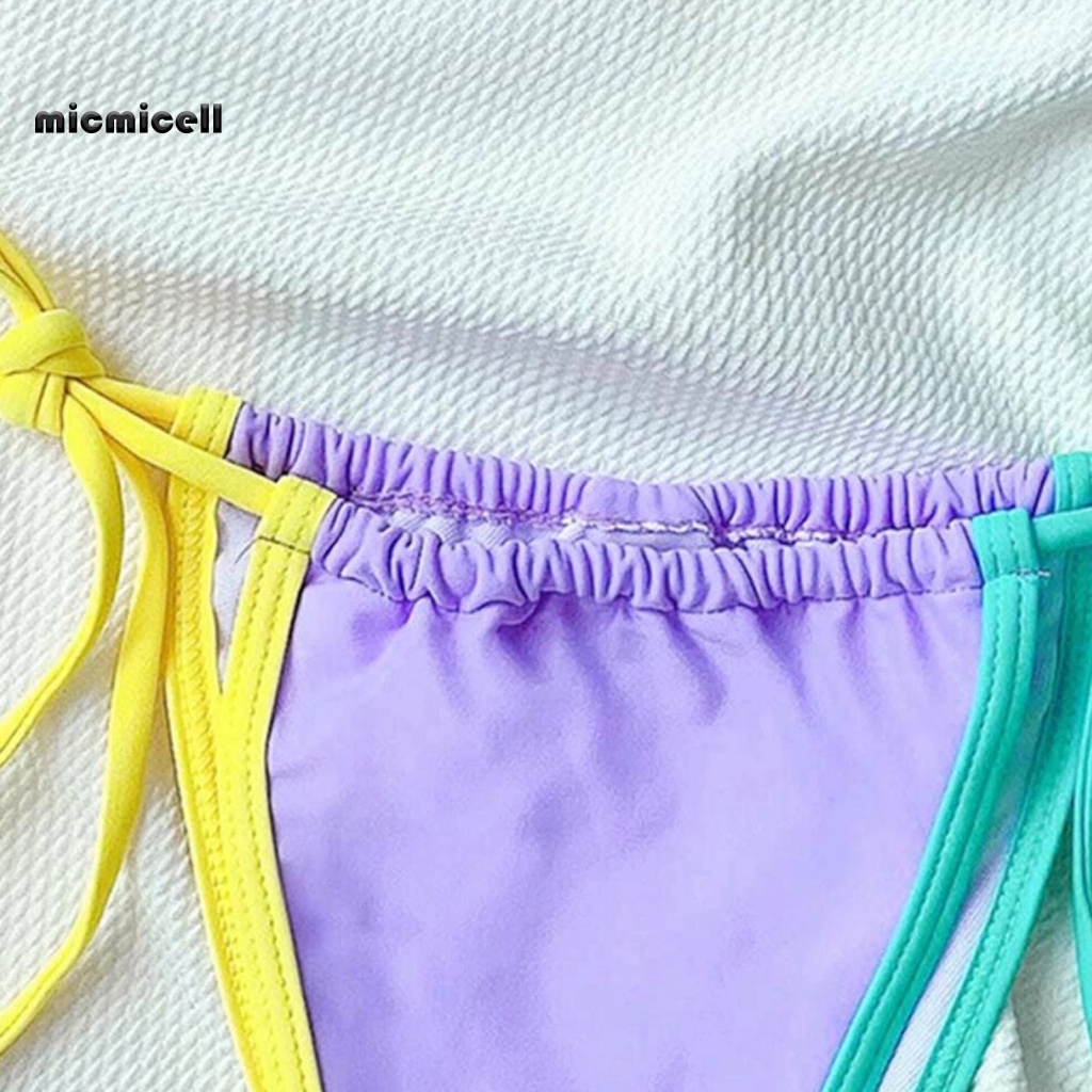 Bộ Đồ Bơi bikini Mềm Mại Không Gọng Quyến Rũ Cho Nữ
