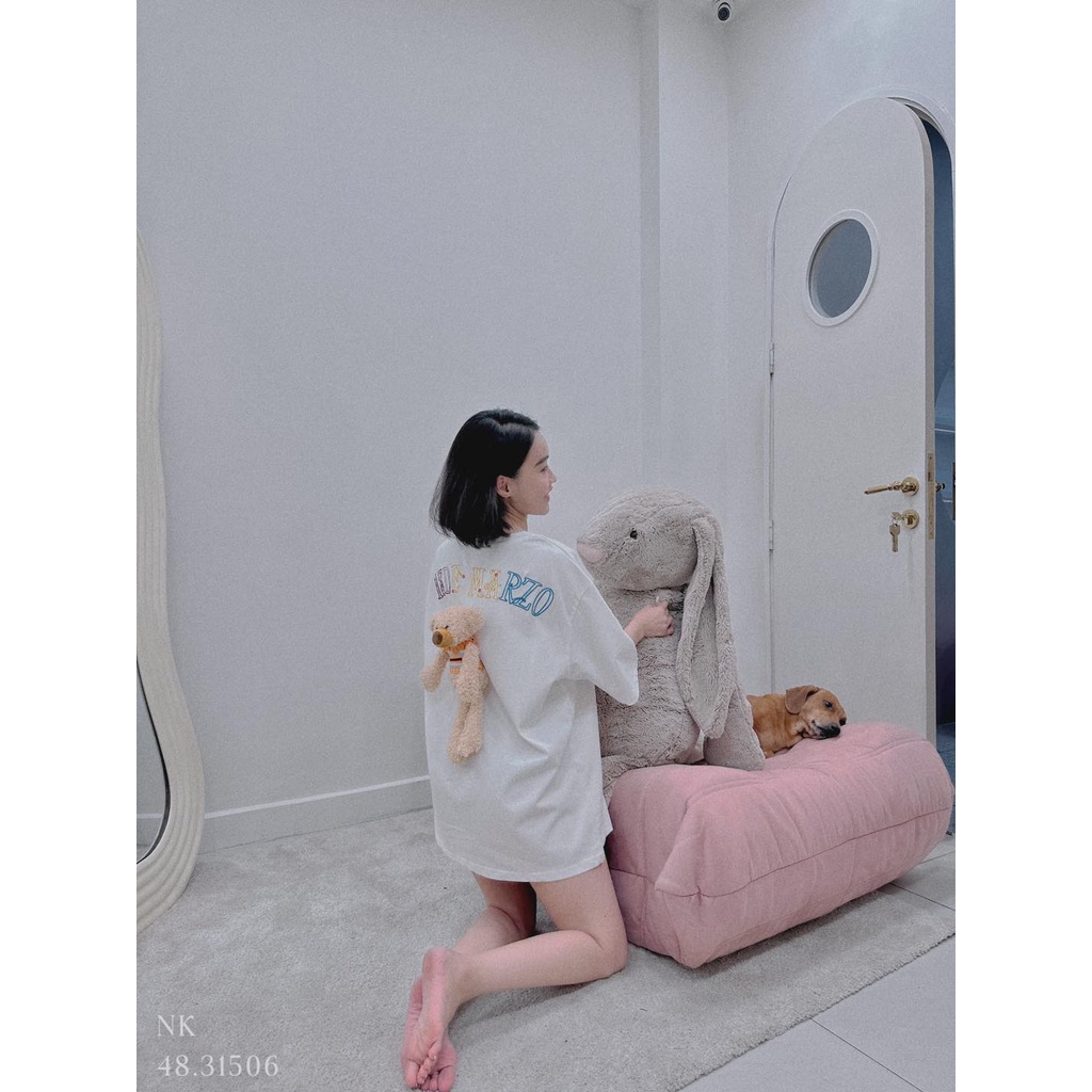 Áo 13de gấu chữ lưng cam