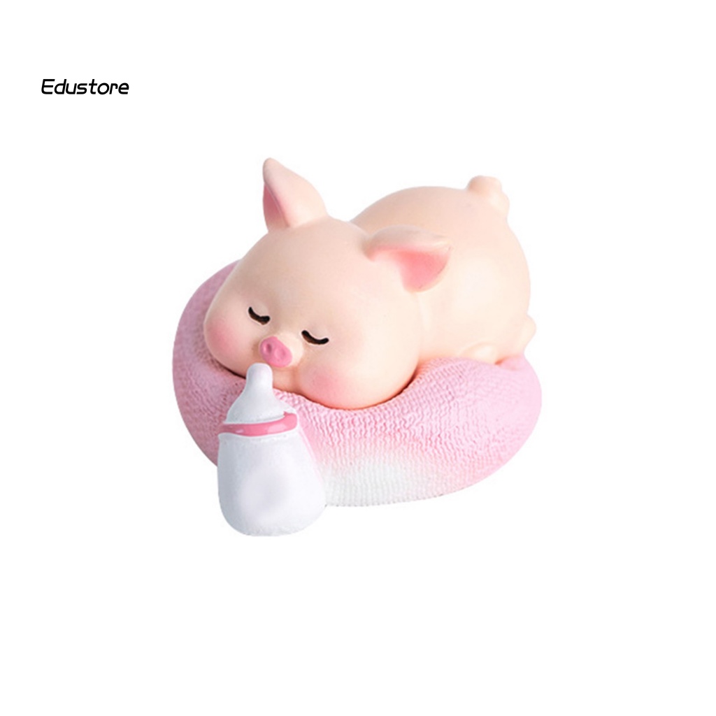 Đồ Trang Trí Ngủ resin Chống Phai Màu Hình Động Vật Dễ Thương Cho Xe Hơi Chó Mèo Heo Thỏ Lý Tưởng