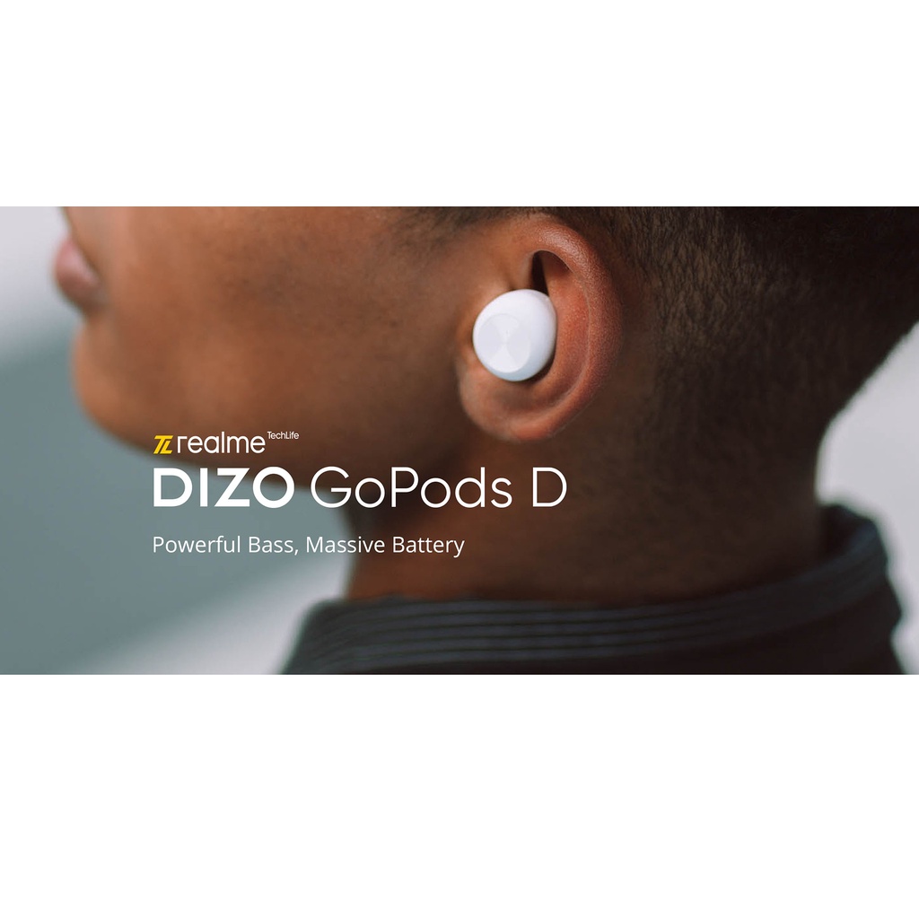 Realme Tai Nghe Chụp Tai Không Dây Kết Nối bluetooth 5.0 110ms dizo gopods d tws