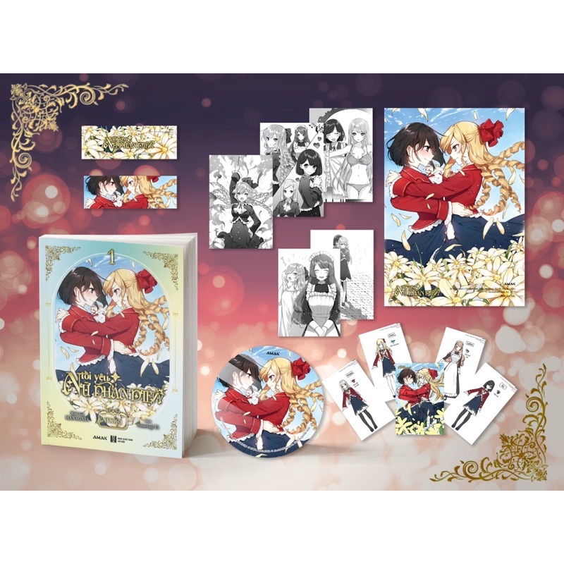 Truyện tranh Tôi yêu nữ phản diện tập 1 - Bản Quyền