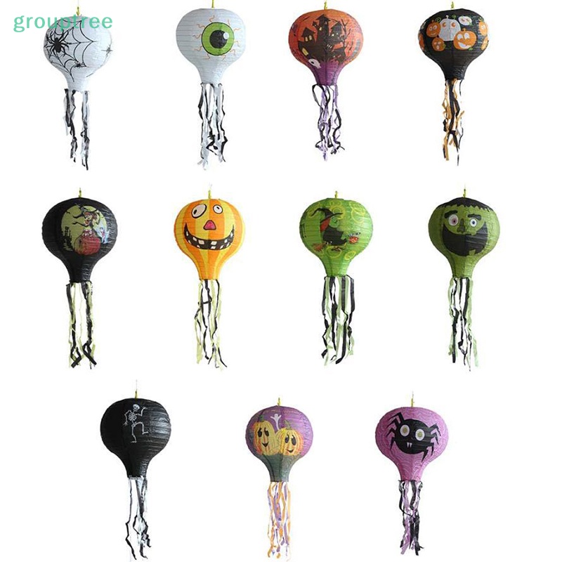 Lồng Đèn Giấy Treo Trang Trí halloween