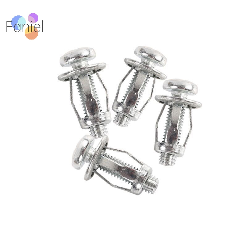 Set 10 Ốc Vít Kim Loại m5 / m6 Chuyên Dụng Cho Xe Hơi