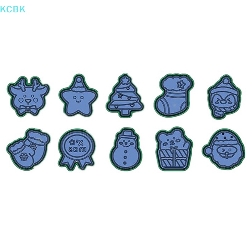 Set 8 / 10 / 11 Khuôn Làm Bánh Quy Chủ Đề Giáng Sinh