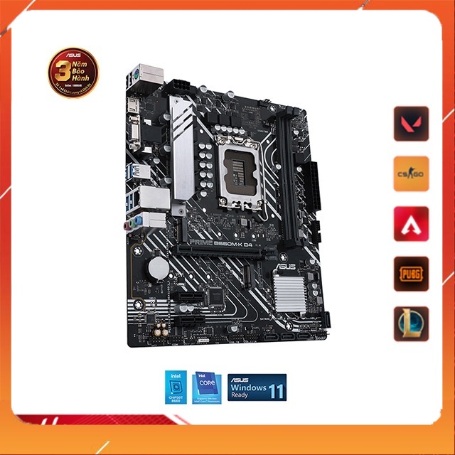 Bo mạch chủ - Main Asus PRIME B660M-K D4