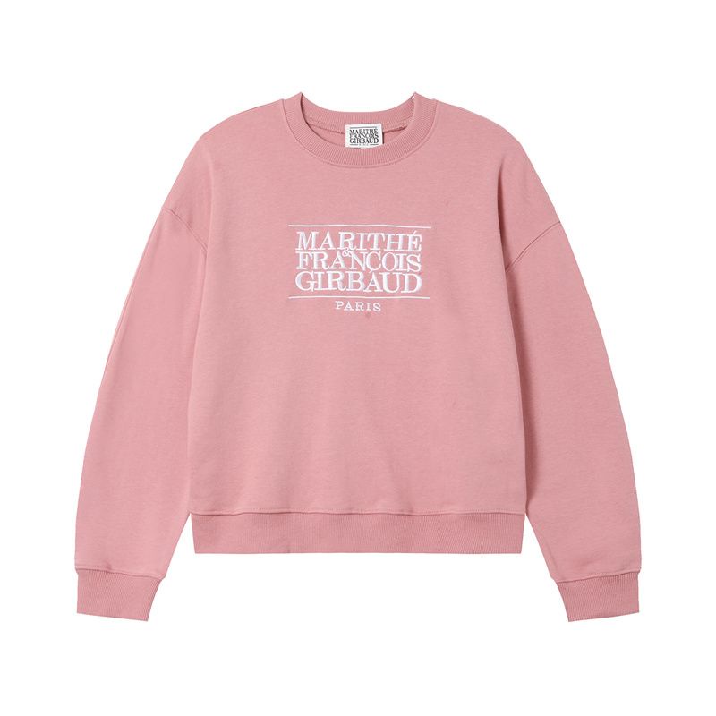 UTZF car Jingyuan Hong Encai same style marithe round neck sweater autumn and winter Korean style fashionable couple American top women's ins