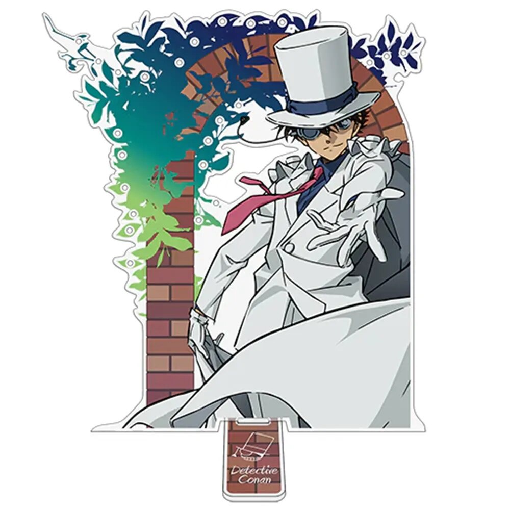 Mô hình Standee Detective Conan Ran Haibara Ai Hattori Heiji Kaitou Kiddo Acrylic Phụ kiện trang trí để bàn góc học tập