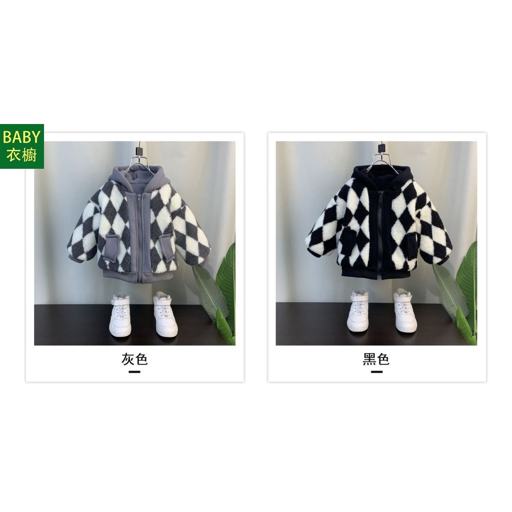 Áo Khoác Lông Cừu Lót cotton Dày Dặn Phong Cách Hàn Quốc Thời Trang Mùa Đông Hàng Mới 2023 Dành Cho Bé Trai