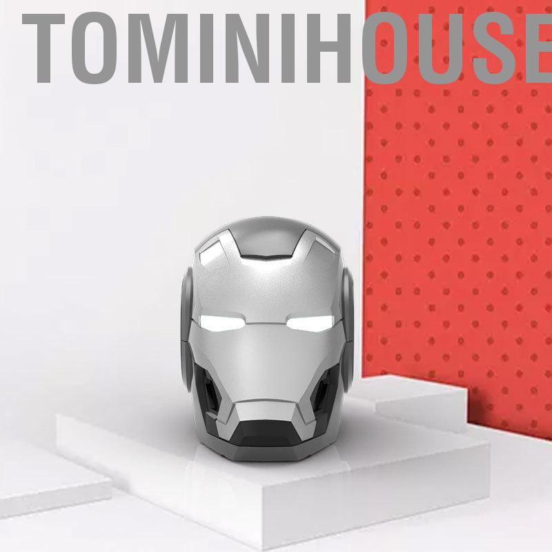 Tominihouse Speaker Innovative Mini Cartoon Character Deep Bass HiFi Stereo Outdoor  for Home