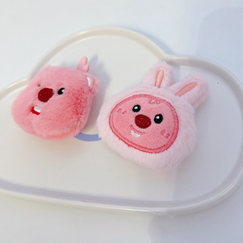 Trâm Cài Áo Hình Tai Thỏ Hoạt Hình Xinh Xắn