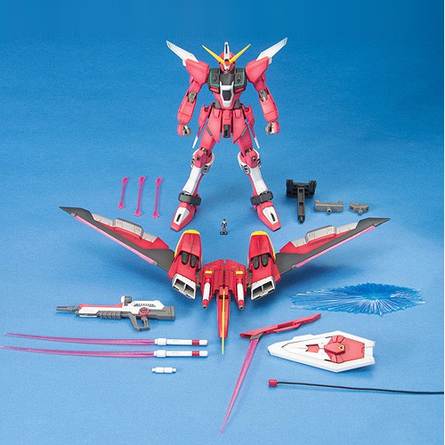 Mô hình lắp ráp MG ZGMF-X19A Infinite Justice Gundam 1/100 Bandai 4573102630414 sập sàn