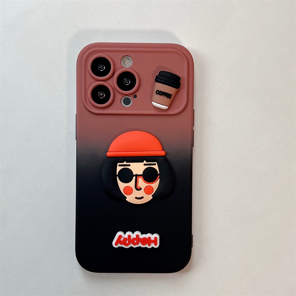 Ốp Điện Thoại Họa Tiết Cô Cậu Bé Đeo Kính Râm Cho xiaomi 13 10 10s 11 pro lite 12 12x 12s ultra redmi k30 k40 k50 k60