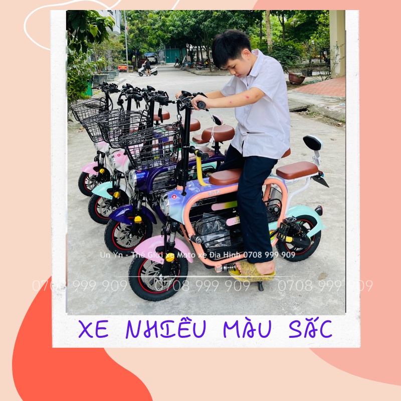 Xe điện Lihaze 3 yên dung lượng pin 15a - Xe điện Lihaze Dylex 2023