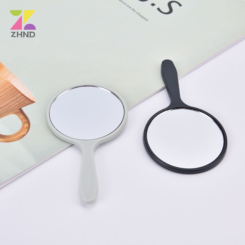 Gương Trang Điểm Cầm Tay zhuzhengde Hình Tròn Có Tay Cầm