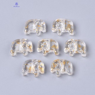 Set 20~50 hạt thủy tinh trong suốt 10x13x4mm: 0.8mm