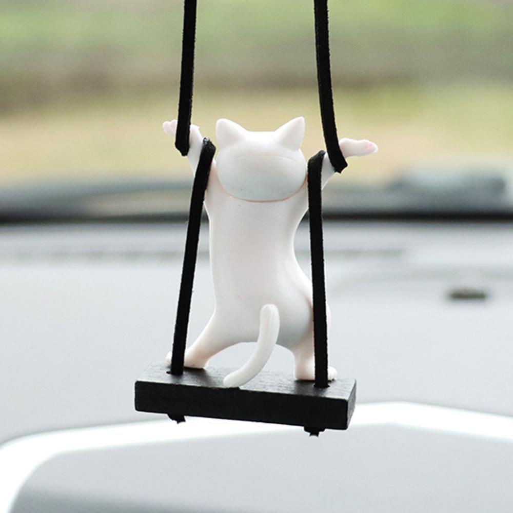 Phụ Kiện Trang Trí Nội Thất Xe Hơi Hình Mèo Dễ Thương k2l8