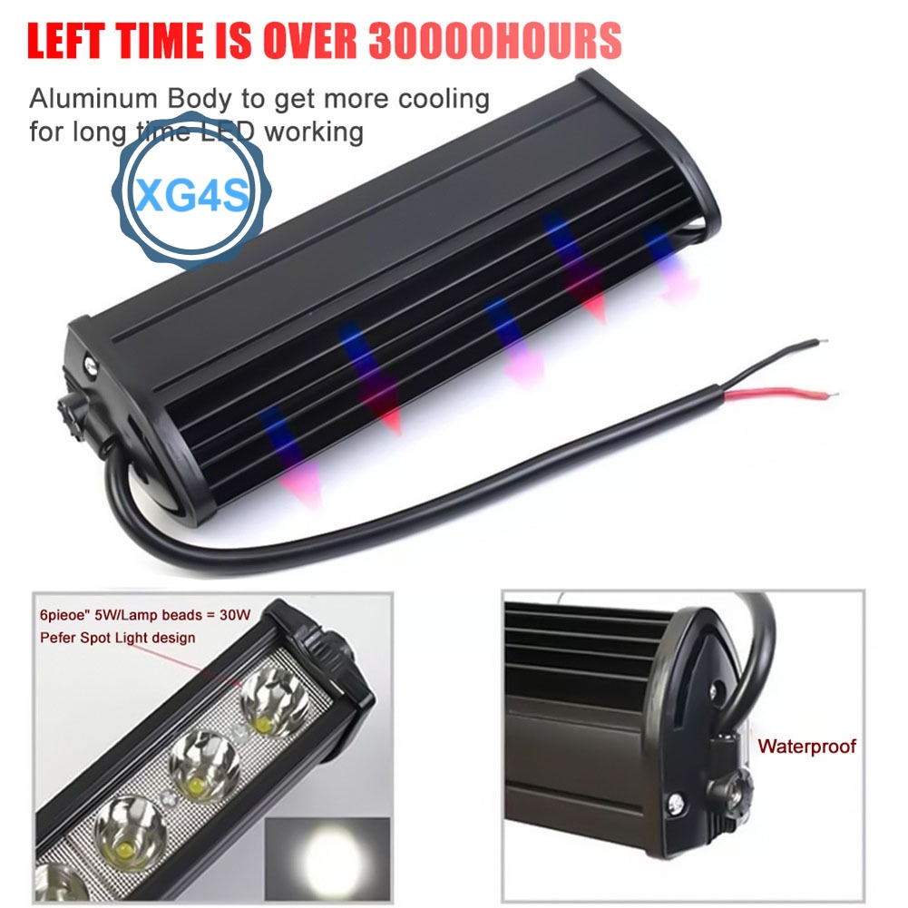 Đèn Pha led Chống Thấm Nước Có Giá Đỡ Cho Xe Tải