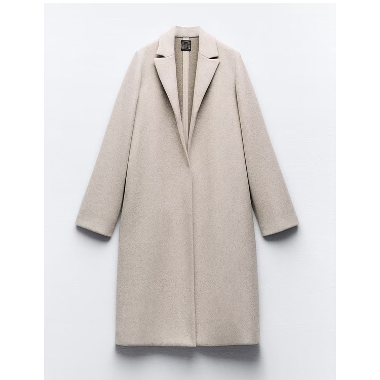 Zara Áo Khoác cardigan Dài Tay Phong Cách Pháp Thời Trang Mùa Thu 234341781