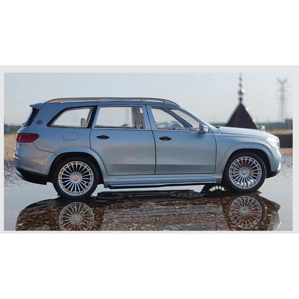 Xe mô hình, Mô hình xe ô tô MercedesBenz GLS600 Tỉ lệ 1:24 Của Hãng CHIMEI tặng oto
