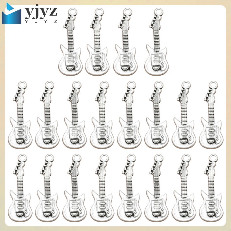 Set 20 Miếng Gảy Đàn Ghita Kèm Giá Đỡ Đeo Tay Trang Sức Dành Cho Nam