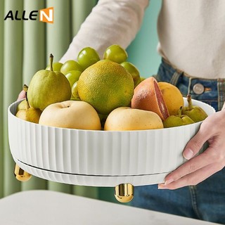 Đĩa xoay đựng trái cây / cà phê / trái cây để bàn phòng khách