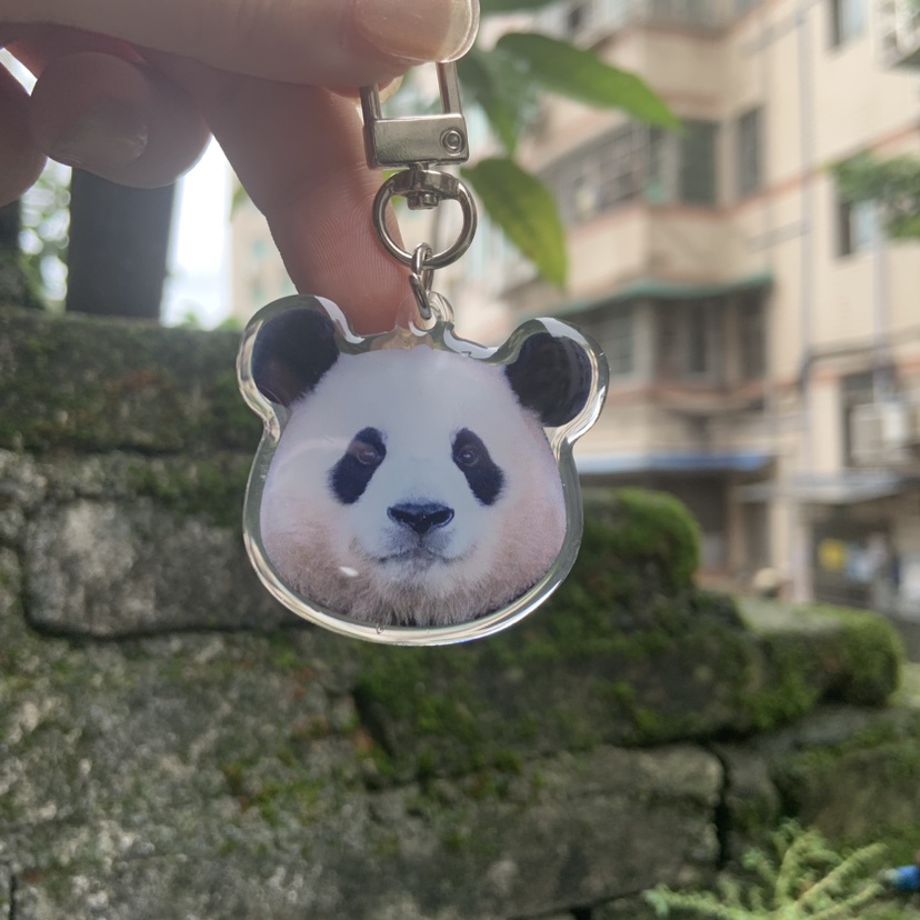 Móc Khóa Hình Gấu Trúc Dễ Thương