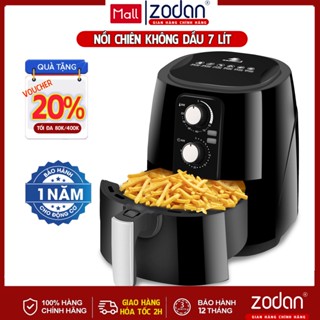 [CÓ VIDEO][BH 1NĂM] Nồi Chiên Không Dầu CAMEL/ZODAN dung tích 7- 12L - BẢO HÀNH 1 NĂM