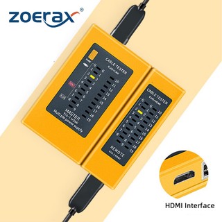 Zoerax thiết bị kiểm tra cáp mạng 2 trong 1 rj45