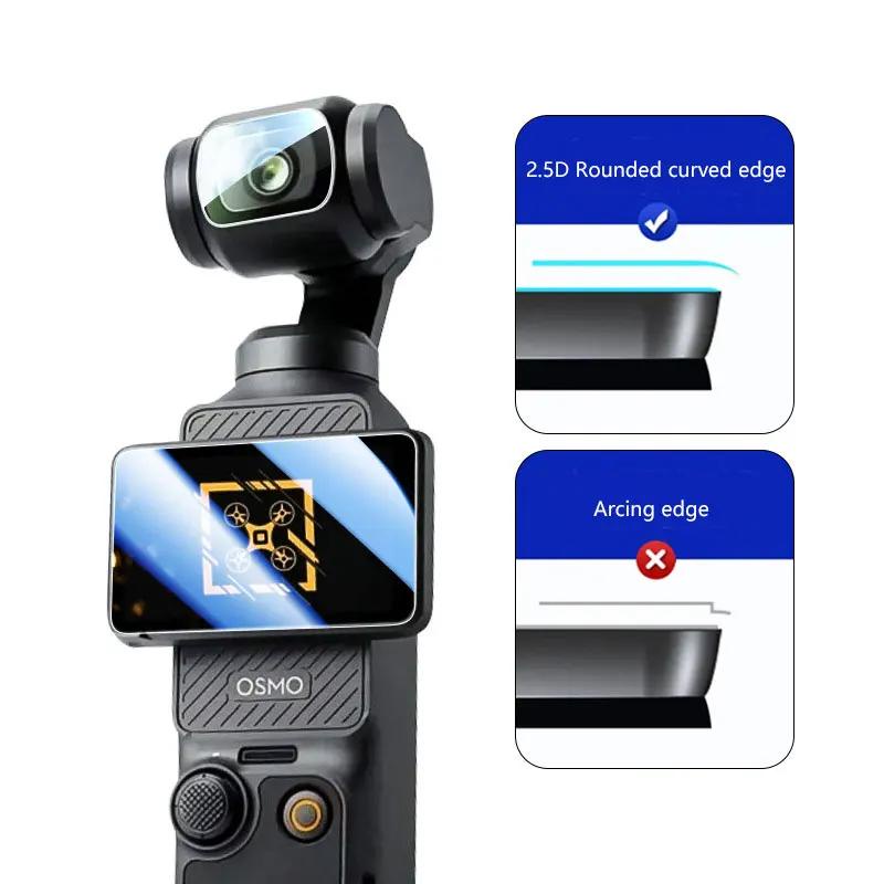 Bộ 2 Phim Dán Ống Kính Máy Ảnh Chống Trầy Xước Cho dji osmo pocket 3