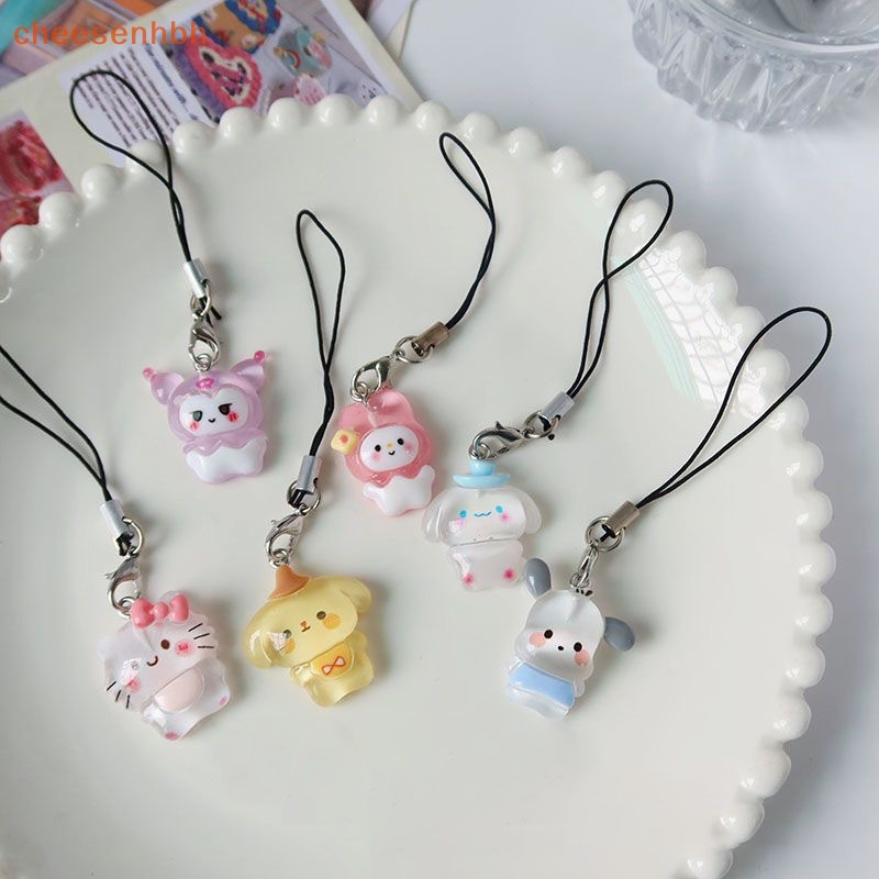 Chebh kawaii sanrio kuromi Dây Đeo Điện Thoại / Ba Lô Hình Búp Bê melody cinnamoroll Xinh Đẹp Thích Hợp Làm Quà Tặng Cho Bạn Gái vn