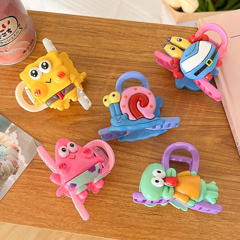 Dễ Thương Kẹp Tóc Hình Chú Vịt / Ngôi Sao / Chú Vịt Đáng Yêu