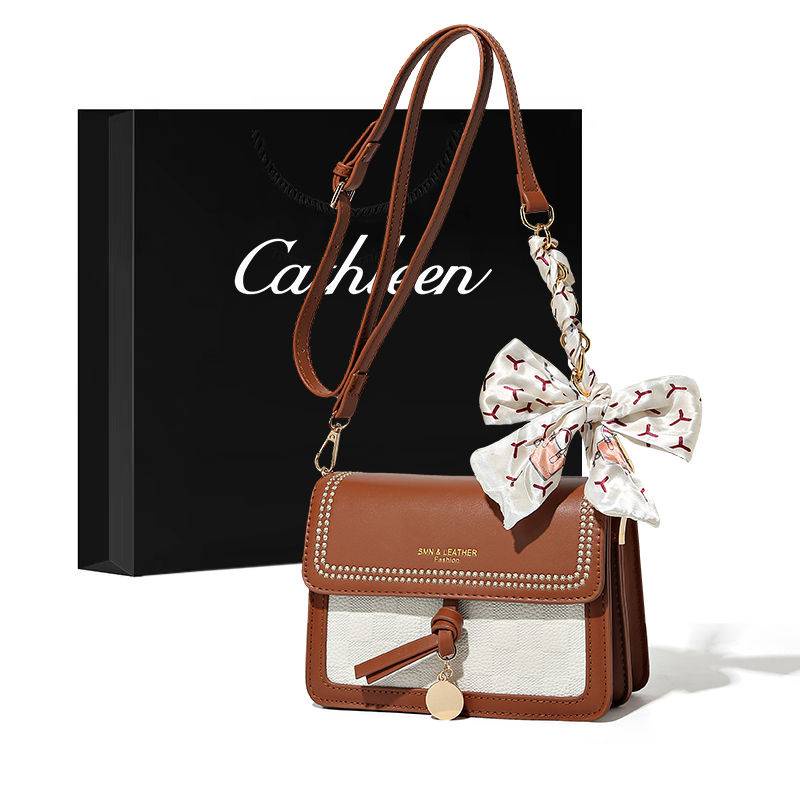 Kathleen niche Túi Xách Đeo Vai Hình Vuông Nhỏ Nhắn Xinh Xắn Thời Trang 2022 Cho Nữ