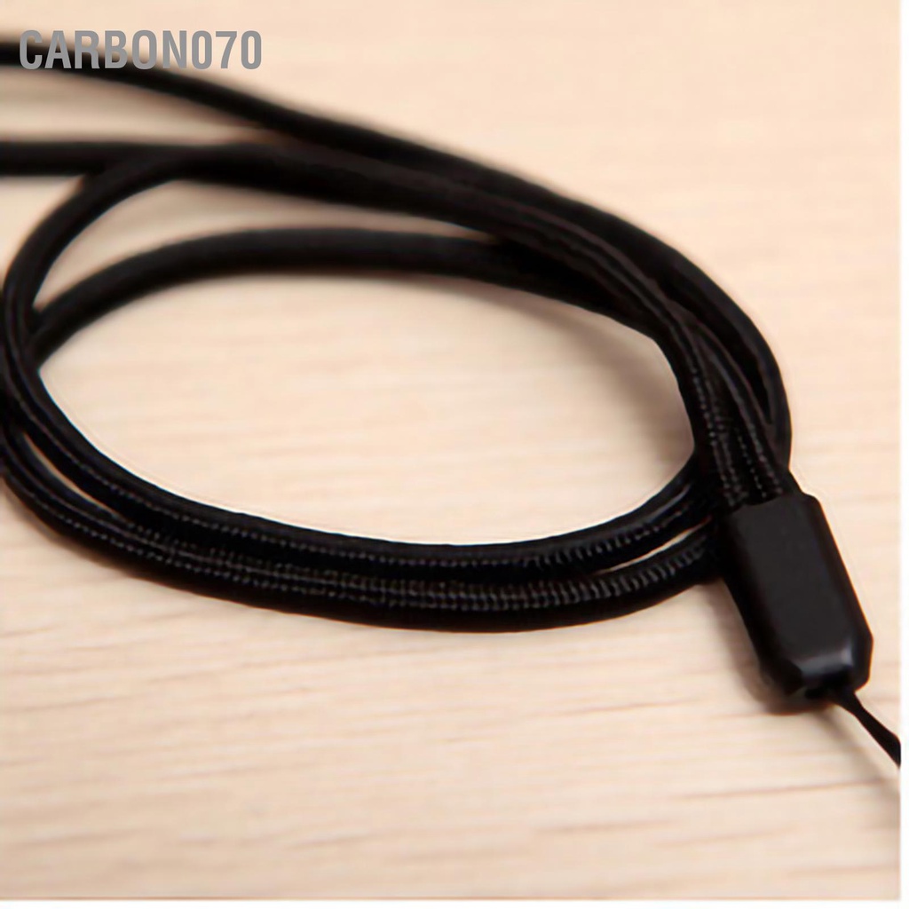 Carbon070 Vòng 3.0mm Nylon Điện Thoại Di Động Dây Thiết Thực Bện Camera cho Máy Nghe Nhạc di động Thứ