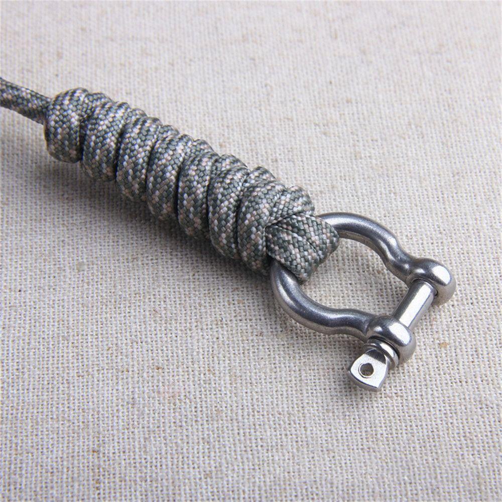 Kenton Móc Chìa Khóa Dây Dù Bện Thủ Công Chống Thất Lạc Tiện Dụng