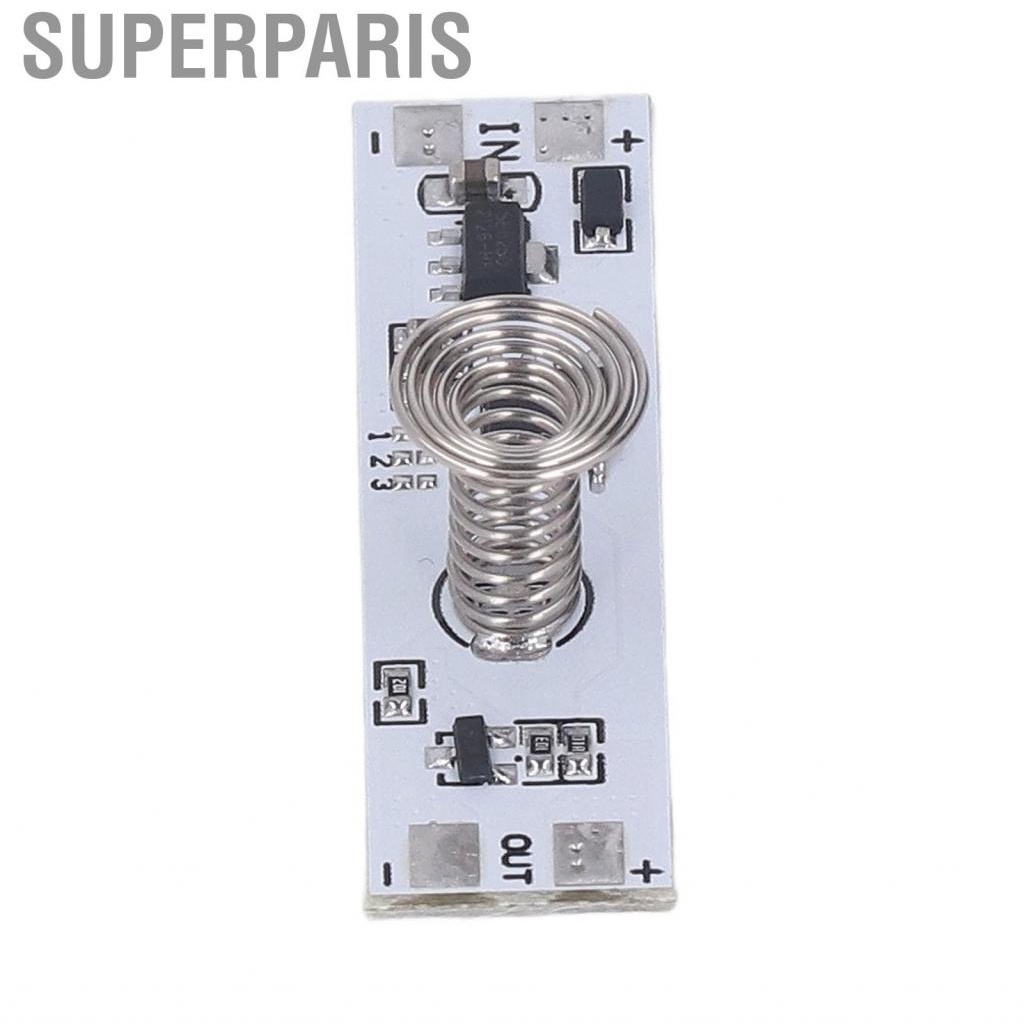 Superparis 8Pcs Capacitive Touch Dimmer Switch Module Stepless Dimming Panel DC5‑24V